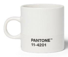 PANTONE Hrnek Espresso - Cloud Dancer 11-4201 (barva roku 2026)