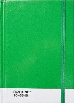 PANTONE Zápisník tečkovaný, vel. S - Green 16-6340