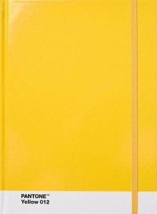 PANTONE Zápisník tečkovaný, vel. L - Yellow 012 C