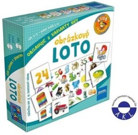 Obrázkové LOTO - Klub předškoláků - hra