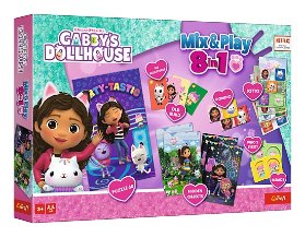 Sada her Mix&Play 8v1 Gábinin kouzelný domek