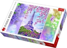 Trefl Puzzle Jaro v Paříži - Romantic / 1000 dílků