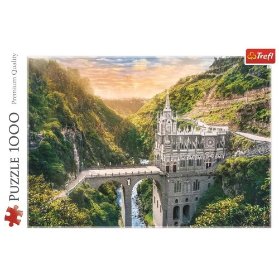 Trefl Puzzle Svatyně Las Lajas, Kolumbie 1000 dílků