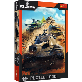 Puzzle World of Tanks Tanky v boji