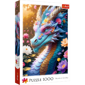Puzzle Barevný drak 1000 dílků