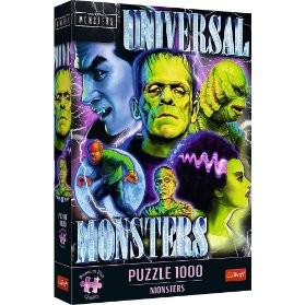 Puzzle Premium Plus Příšery 1000 dílků