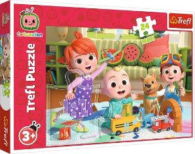 Puzzle Cocomelon: Připraveni na dobrodružství MAXI 24 dílků