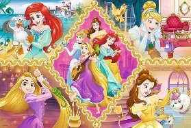 Trefl Puzzle Disney Princess - Princezny a jejich dobrodružství / 160 dílků