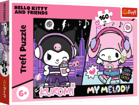 Puzzle Kuromi jede 160 dílků