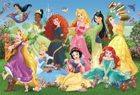 Trefl Puzzle Disney Princess - Okouzlující princezny / 100 dílků