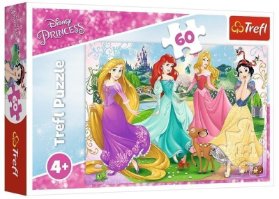 Trefl Puzzle Disney Princess - Oblíbené princezny / 60 dílků
