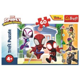 Puzzle Spiderman - Ve světě Spideyho 60 dílků