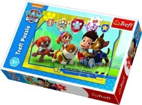 Trefl Puzzle Tlapková patrola - Ryder a přátelé / 30 dílků