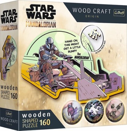 Puzzle Wood Craft Origin The Mandalorian: Setkání 160 dílků