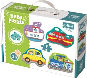Trefl Puzzle Baby Doprava / 4x2 dílky