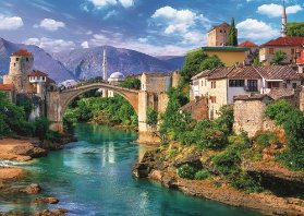 Trefl Puzzle Starý most v Mostaru / 500 dílků