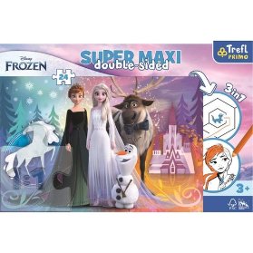 Trefl Puzzle Ledové království super maxi 24 dílků - oboustranné
