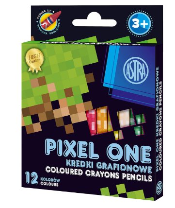 Pastelky progresso 12 barev PIXEL