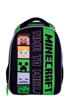 Školní batoh Minecraft Alex & Steve