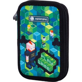 Astrabag penál 2 zipy prázdný AC2 Game