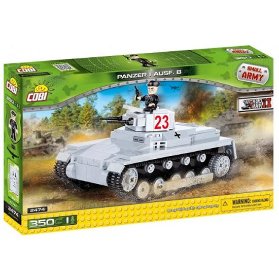 Stavebnice COBI 2474A II World War Tank Sd. Kfz 101 Panzerkampfwagen I/330 kostek+1 figurk