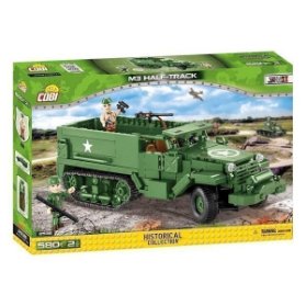 Stavebnice COBI II WW M3 Half-Track, 575 kostek, 2 f