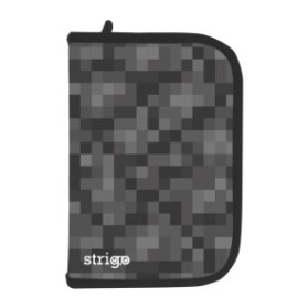 STRIGO penál 1 zip 2kl prázdný BLOCKS