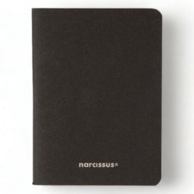 Sešit Narcissus A5 56l, ECO Black, čtverečkovaný, 80g