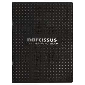 Narcis sešit DOTS A4 60l 80g černý