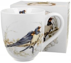 Porcelánový hrnek XXL Bird´s World Barn Swallows
