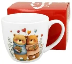 Porcelánový hrnek v krabičce Bears