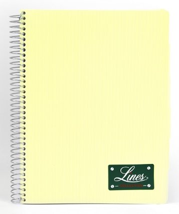 Kroužkový sešit Lines A4, 150l