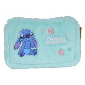 Pouzdro plyšové Stitch tyrkysové
