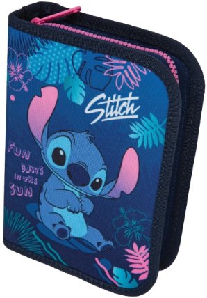 Penál 1 zip Clipper STITCH - prázdný