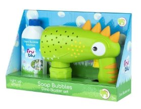 Fru Blu Bublifuk - Dino blaster se zásobníkem + náplň 0,4L