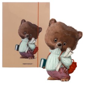 Narcis desky A4 CUTE Medvěd