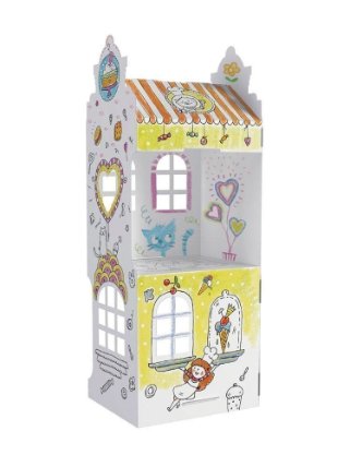 Monumi Skládačka k vymalování - Cukrárna XXL 70 cm