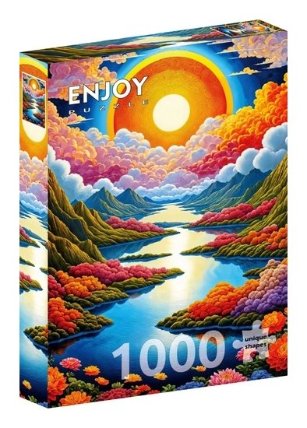 Puzzle Plynulý východ slunce 1000 dílků