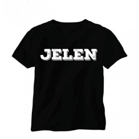 JELEN - LOGO/UNISEX/CERNE