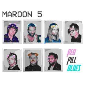 CD MAROON 5 - RED PILL BLUES