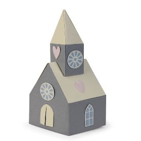 SIZZIX Thinlits vyřezávací kovové šablony - kostel 8 ks