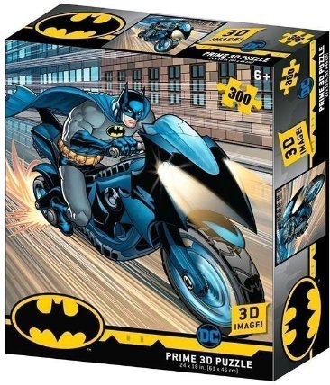 Puzzle 3D - Batcycle / 300 dílků