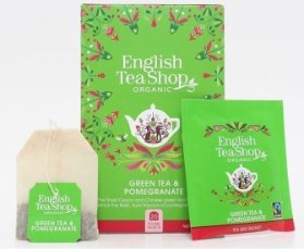 English Tea Shop Zelený čaj s granátovým jblkem - redesign mandala