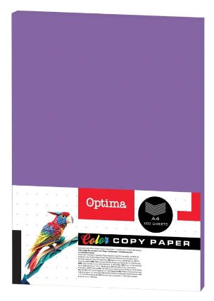 OPTIMA Xero papír A4 100 listů fialový
