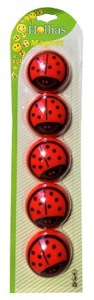 Magnet beruška 5ks PK19-31