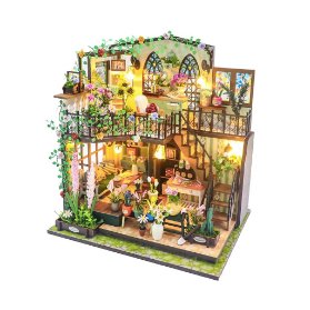Miniatura domečku: Darcyin květinový dům