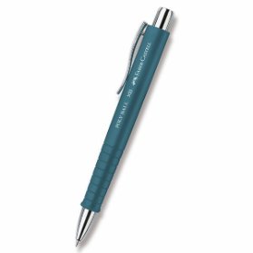 Kuličková tužka Faber-Castell Poly Ball petrolejová