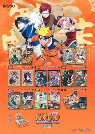 NARUTO: Smriti Collectible Sběratelské karty - Earth Scroll
