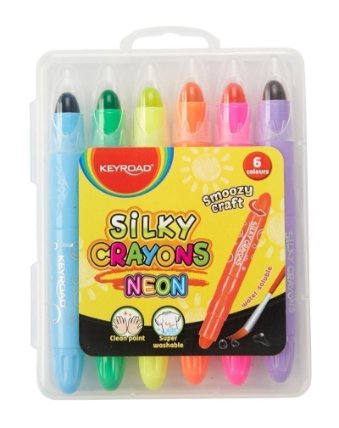 Gelové pastely KEYROAD Neon, sada 6ks