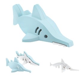ŽRALOK PILONOS -magnetická skládací hračka s 3D modelem oceánu